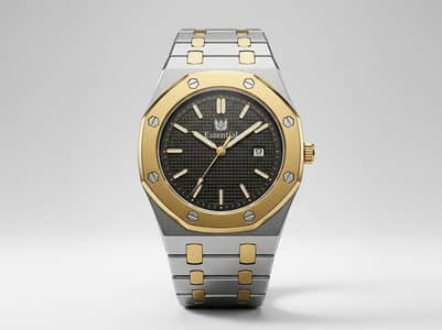 Royal Gold & Silver Men Watch