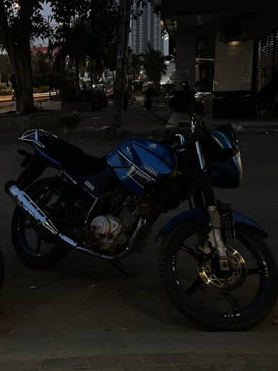Yamaha YBR 125 Blue Color
