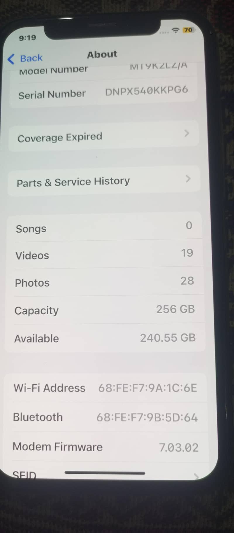 Apple iPhone XS 1