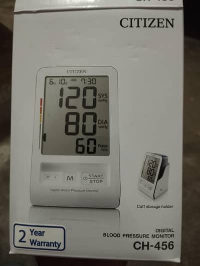Citizen digital blood pressure monitor