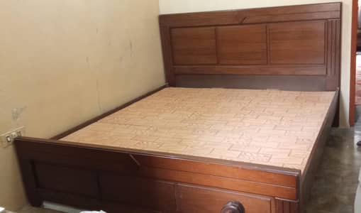 4 piece complete wooden bedroom set
