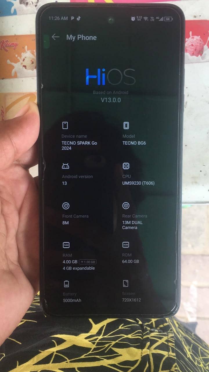 Tecno Spark Go 0