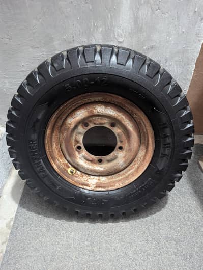 PANTHER TYRE & STEPNY 5-00-12
