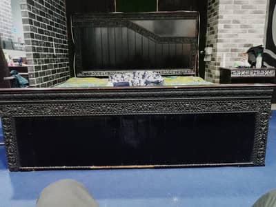 bed set with sides and dressing