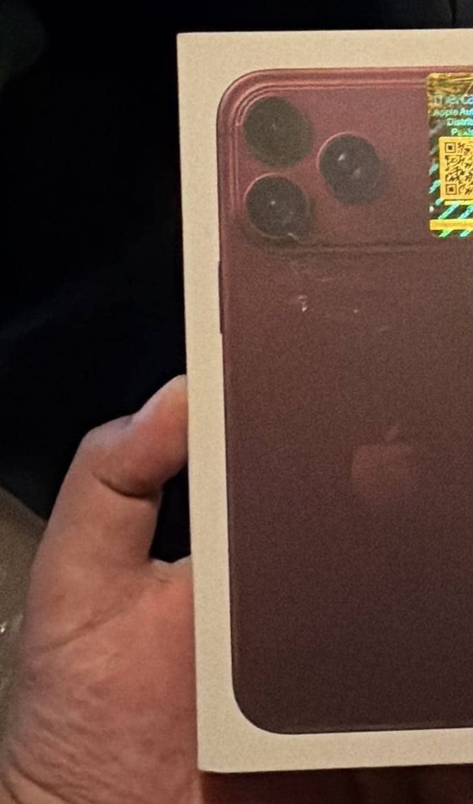 Iphone 18 Pro Max Box pack 0