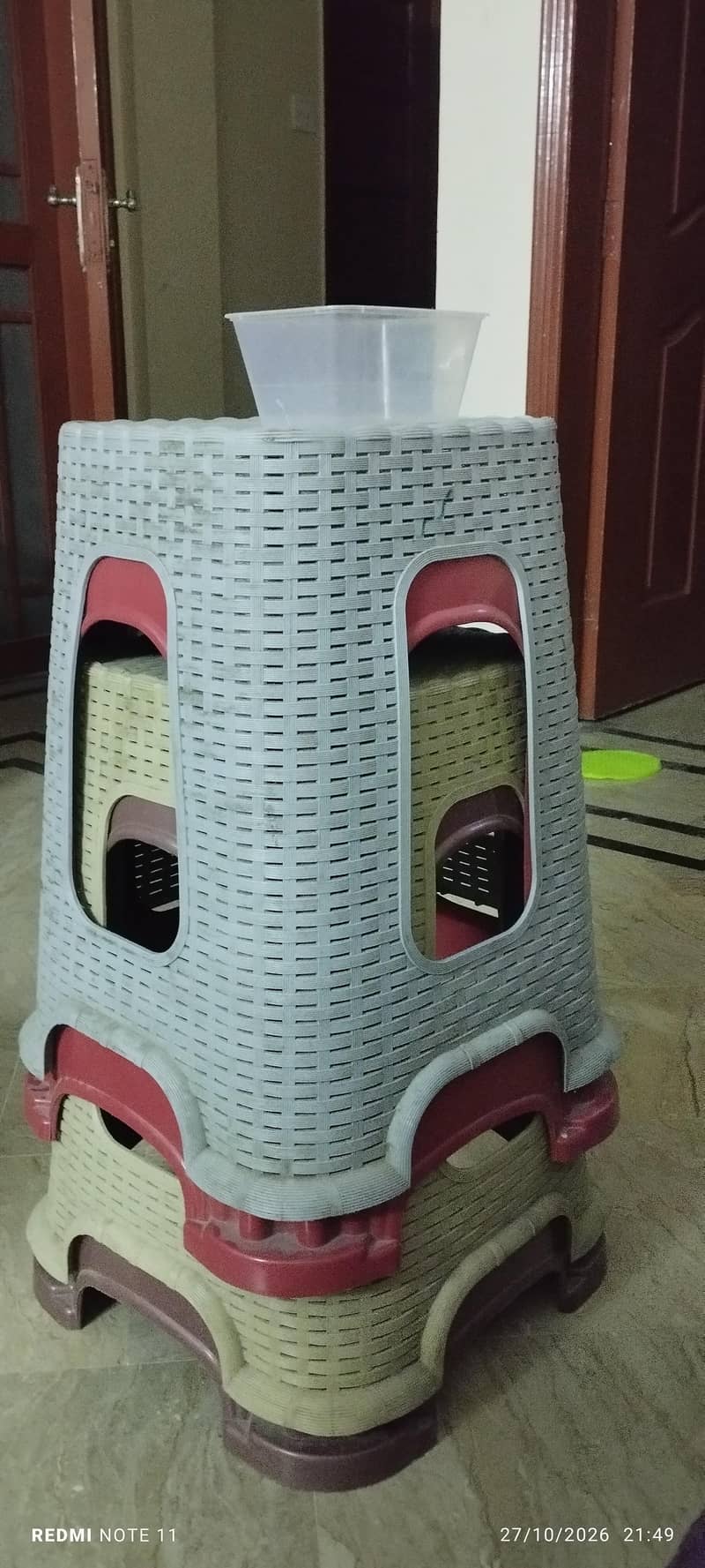 Plastic Stools 4 1