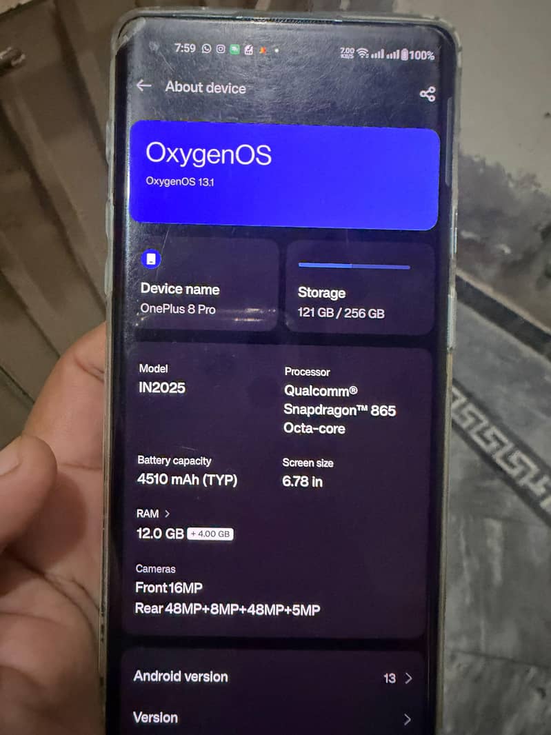 One Plus 8 Pro 7