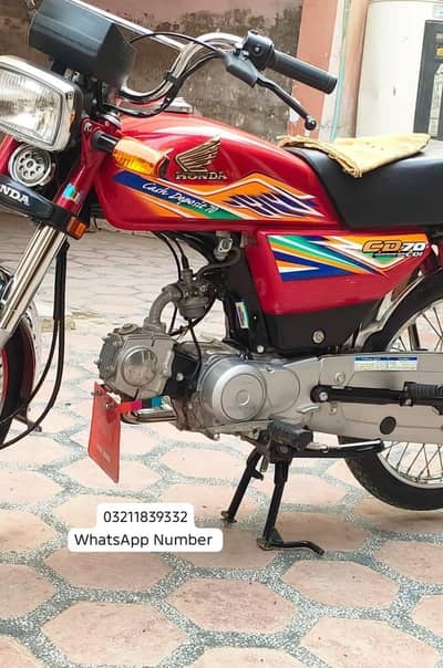 Honda 70 CD urgent sale 03211839332