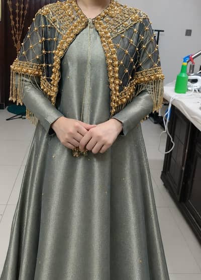 Kam wali maxi,cape style