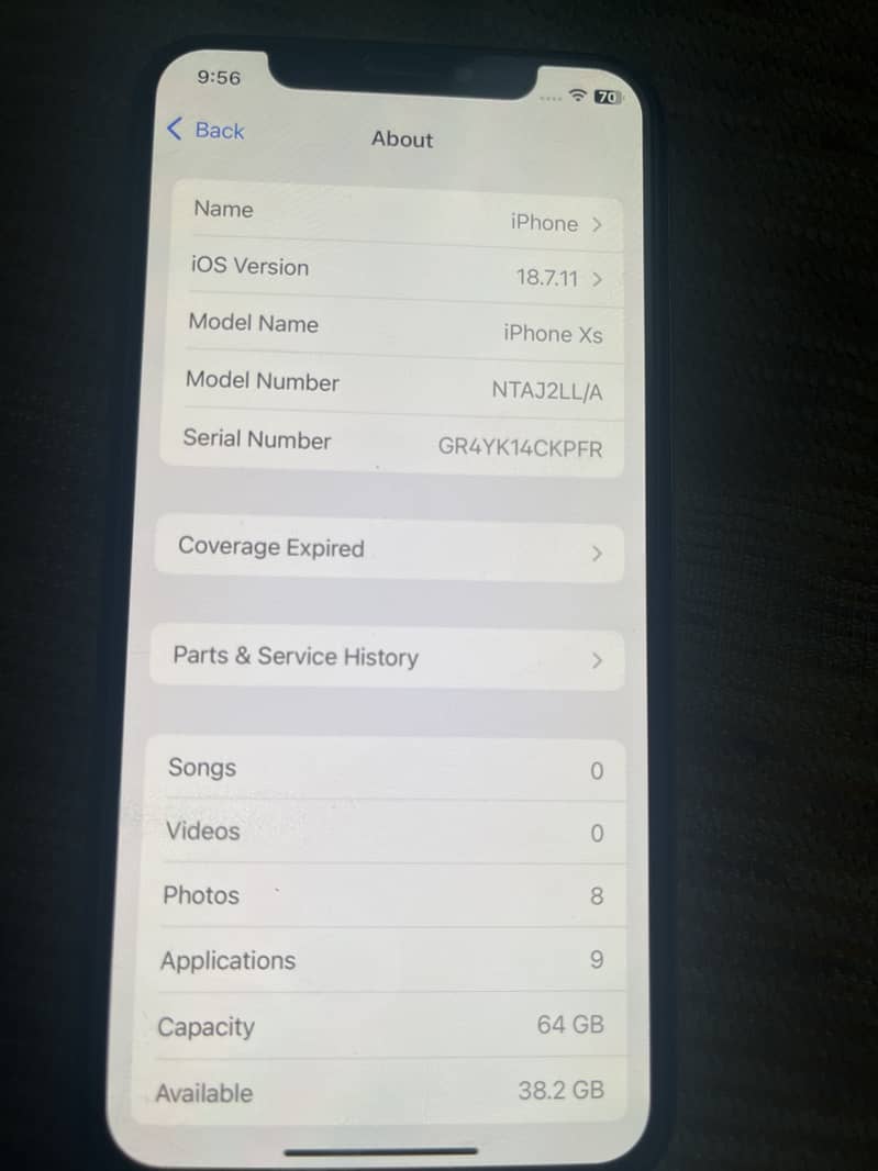 Apple iPhone XS 4