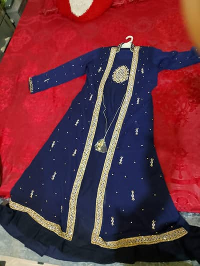 embroidery suit open shirt