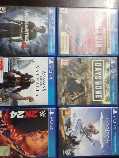 ps4 games disc for sale