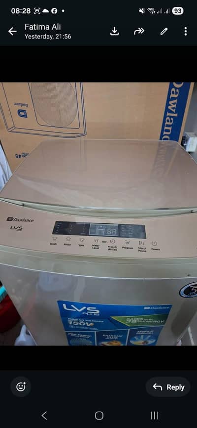 Dawlence Automatic washing machine for sale