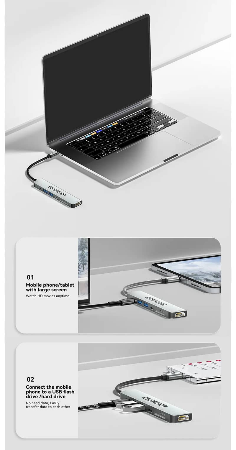 7 in 1 Type C Adapter 11