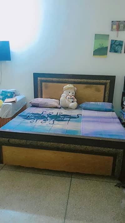 Available Bed with spring Mattress