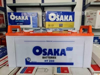 Osaka battery 23 plates battery used me hai timming 4 hours