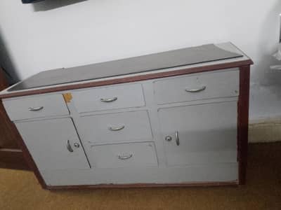 wooden desk