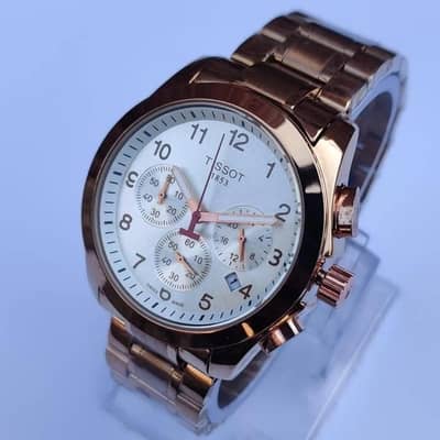 Tissot men classic chronograph wrist watch