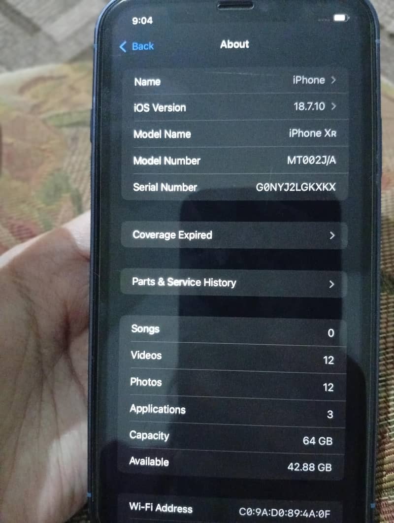 Apple iPhone XR 4