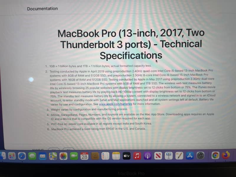 MacBook Pro 2017 1