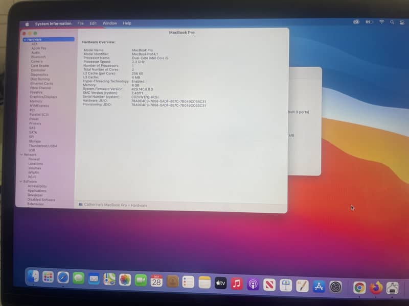 MacBook Pro 2017 2