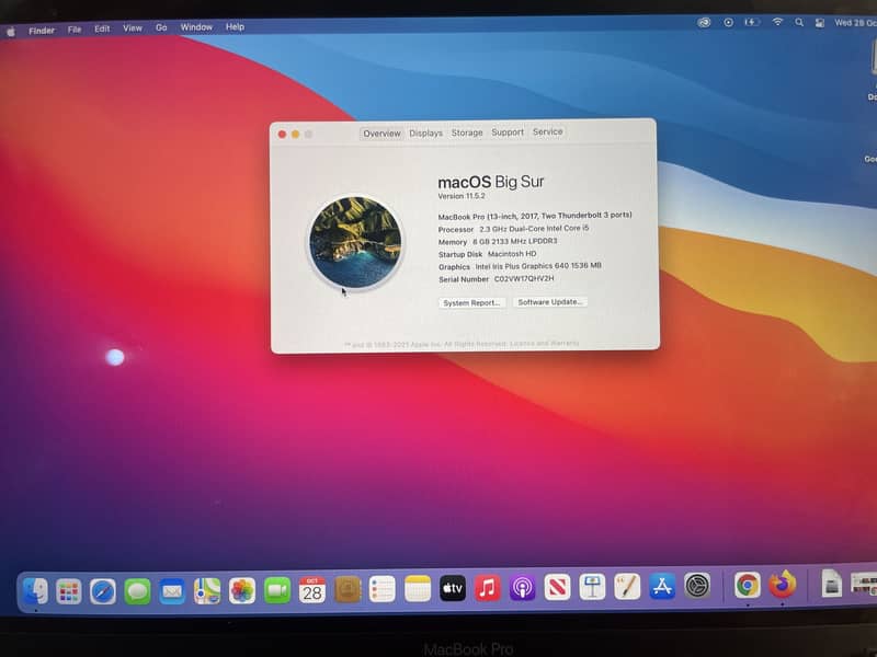 MacBook Pro 2017 6