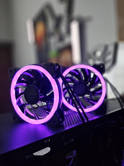 RGB Cooler Master fans/ PC fan