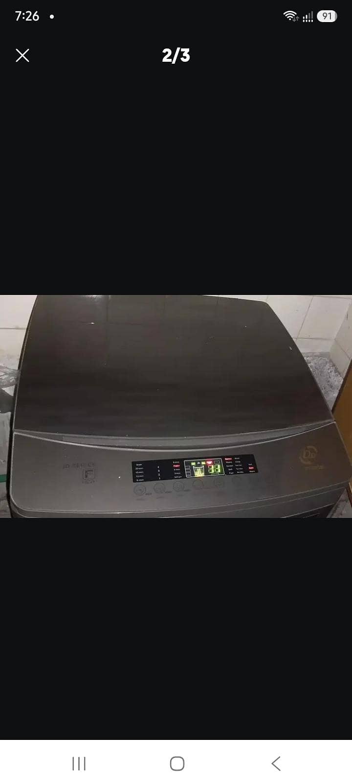 Fully Automatic top load washing machine 0