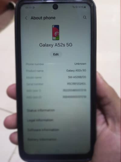 Samsung Mobile A52s 5G