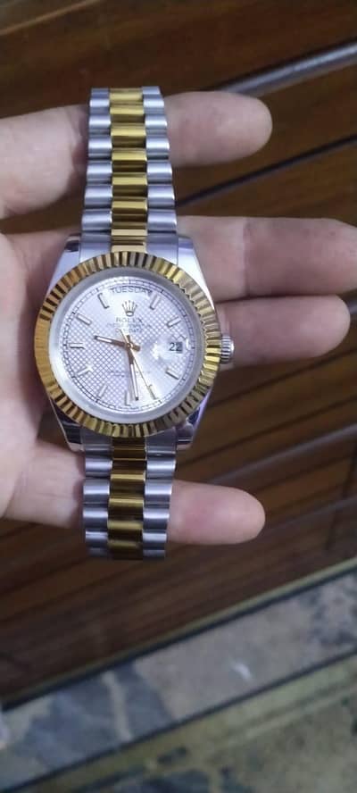 automatic and chronograph watches available