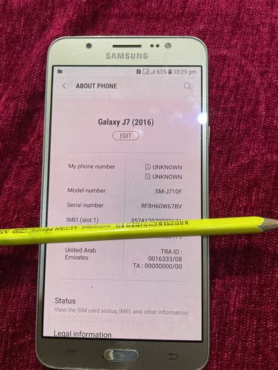 Samsung Mobile J7