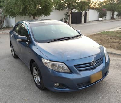 Toyota Corolla Gli 2009 manual 1.3 Original color