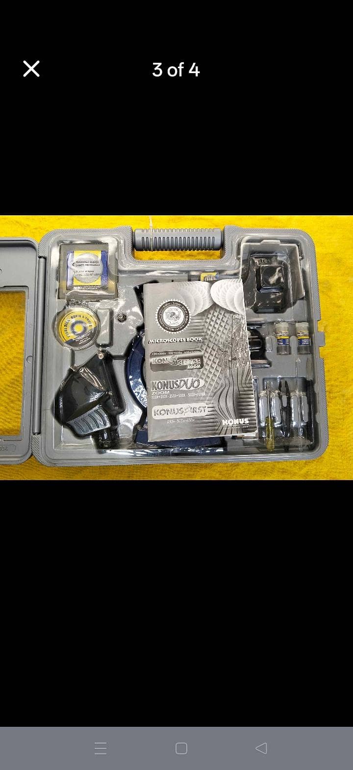 microscope set imported 0
