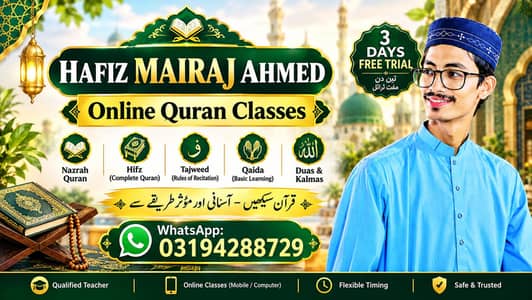 Online Quran Classes with Tajweed