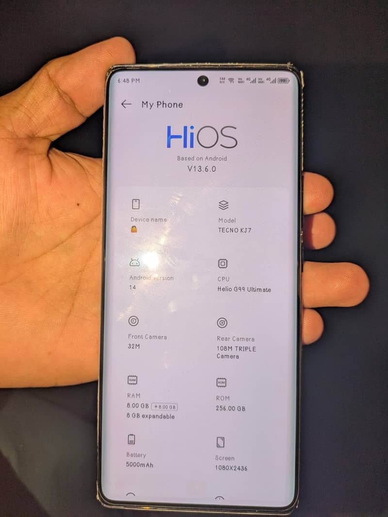 Tecno Spark 20 Pro Plus 6
