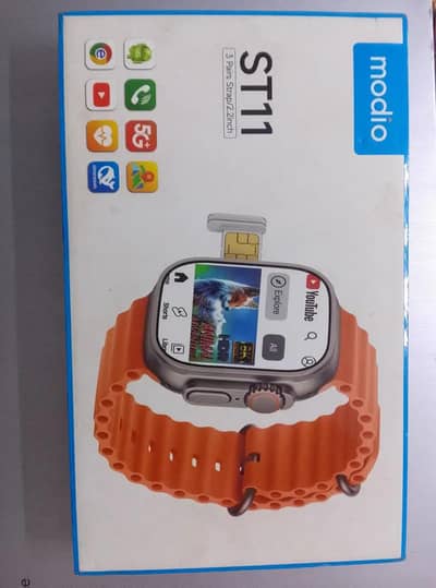 modio st11 5g Sim camera android watche for sale wtsp 03204847881