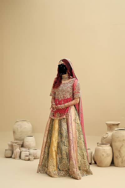 Beautiful Mehndi Dress for Sale 