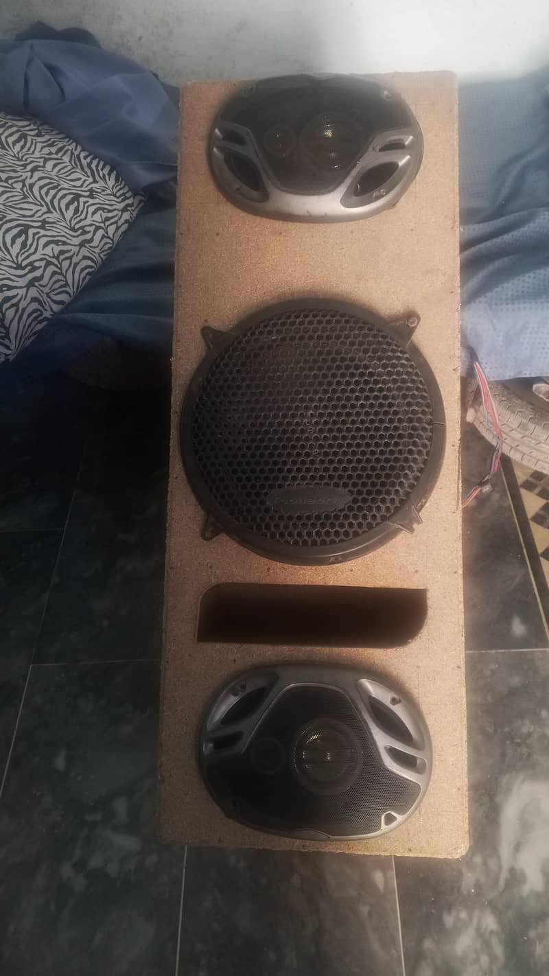 AV sound system buffer 2 coil 2speaker 2