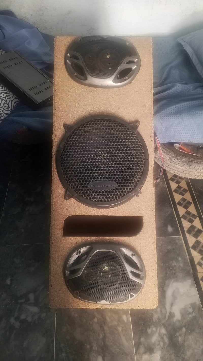 AV sound system buffer 2 coil 2speaker 3