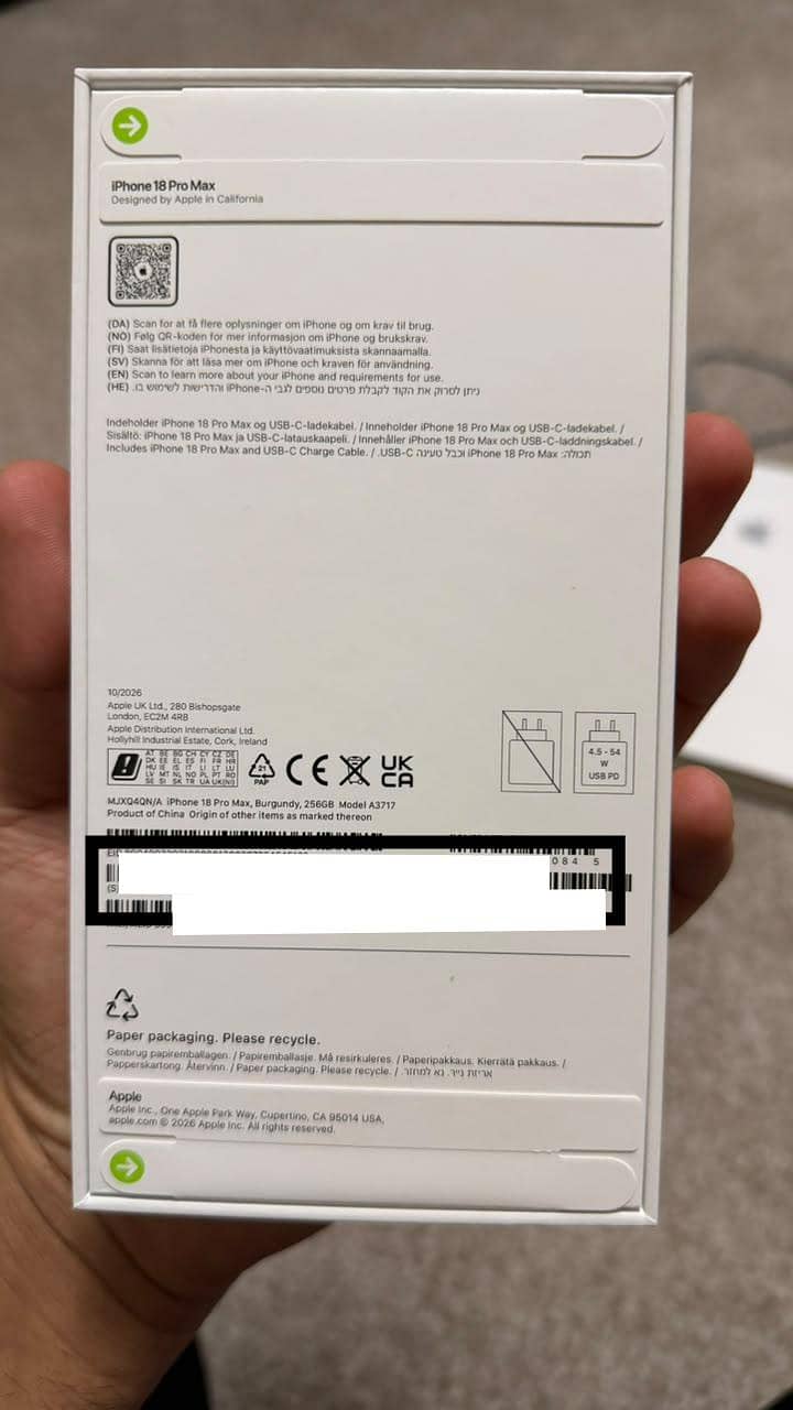 Apple iPhone 18 Pro Max 3
