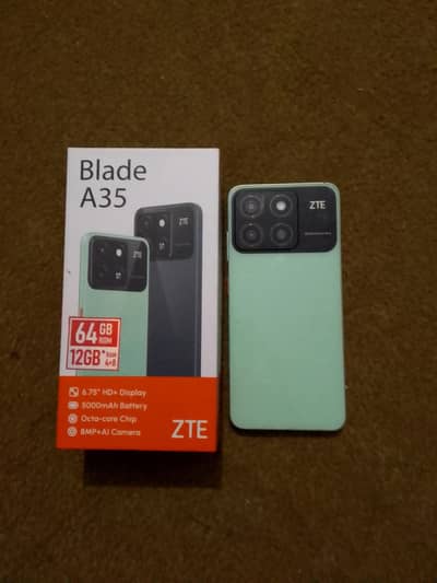 Zte Blade A35 with box seald set