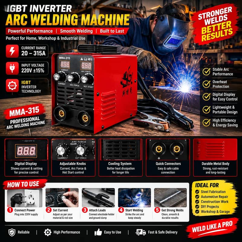 Welding Machine DC Inverter Welding Plant - Power Tools - 1120950918