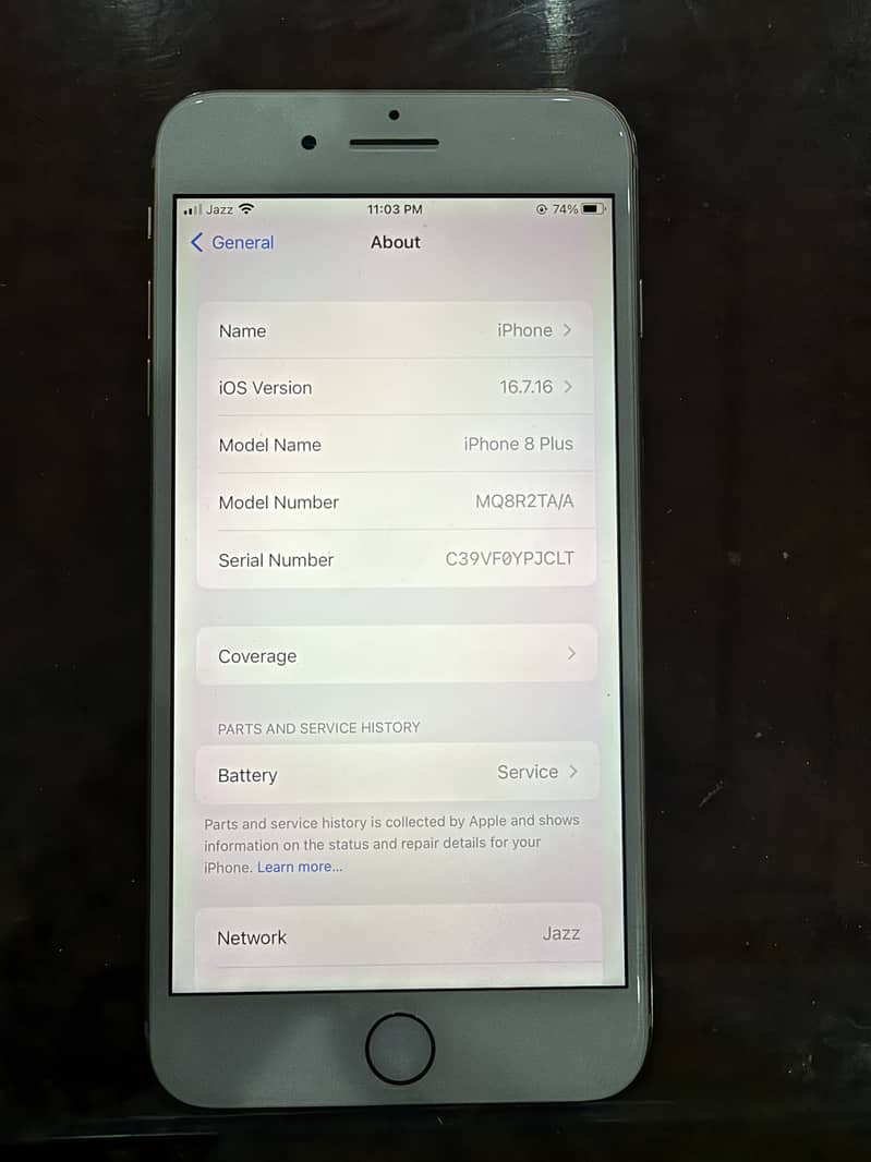 Apple iPhone 8 Plus PTA APPROVED 4