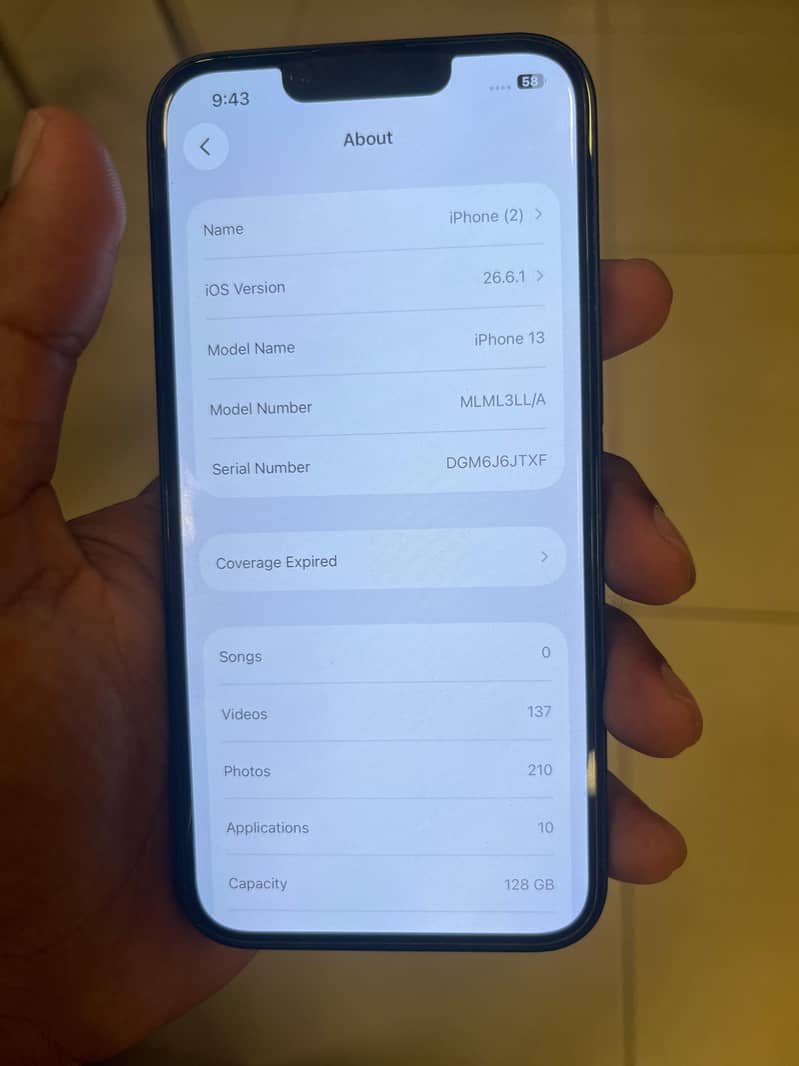 Apple iPhone 13 0