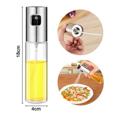 Glass Oil Bottle Spray 100 ML. Free home delivery.
