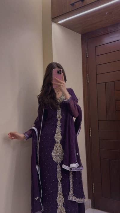 Elegant Purple 3 piece suit