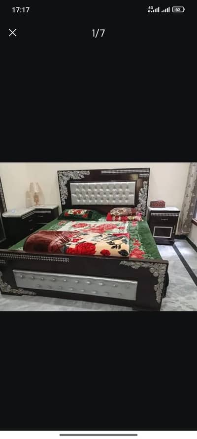 Bed and other 2 things