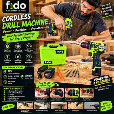 Cordless Drill Machine