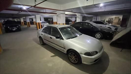 Honda Civic 1995 isb registered with complete file biometric on the