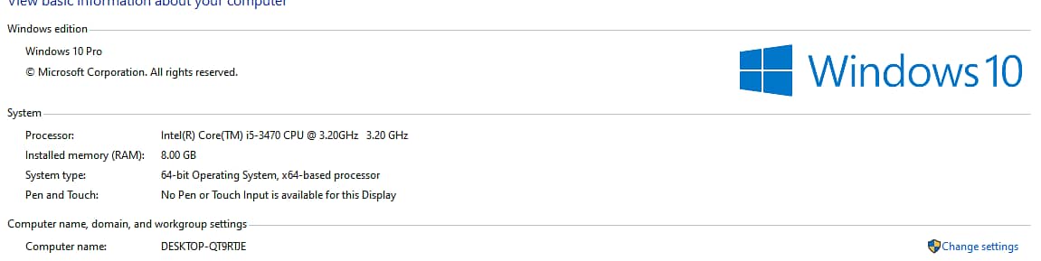 Gaming pc i5 3rd gen and rx570
